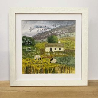 Hannah Dunnett Be Still and Know that I am God framed print