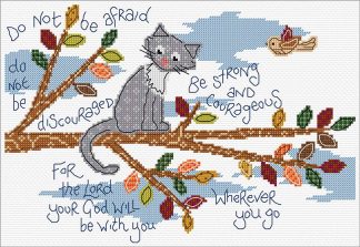 Hannah Dunnett Do Not Be Afraid Cross Stitch Kit
