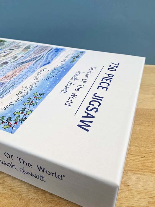 Hannah Dunnett Saviour of the World Jigsaw close up box image