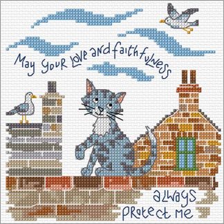 Hannah Dunnett May Your Love and Faithfulness Always Protect Me Cross Stitch Kit