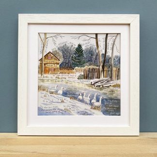 Hannah Dunnett Put Your Hope in God framed print