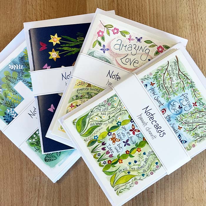 40 Mixed Easter Notecard Designs - Image 2