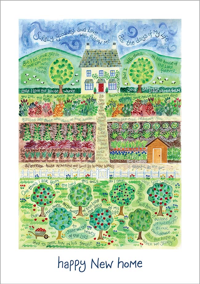 Hannah Dunnett New Home card House and Garden design