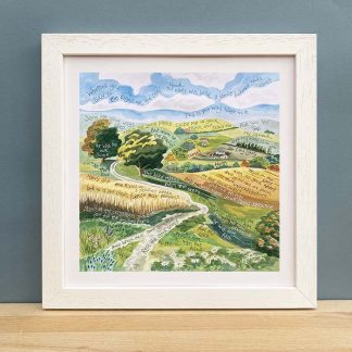 Hannah Dunnett Trust in the Lord with All Your Heart framed print