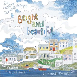 Hannah Dunnett Bright and Beautiful Colouring Book cover image